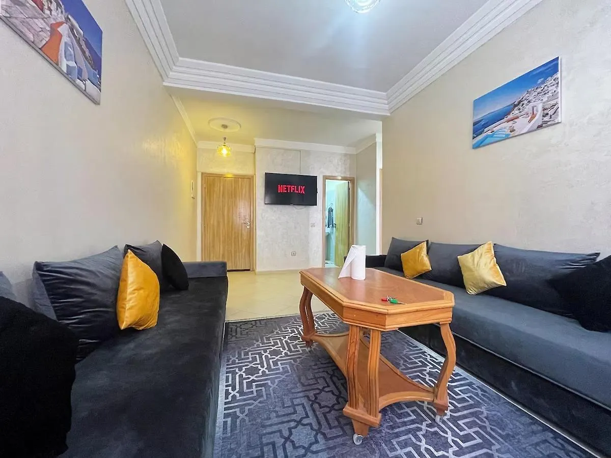 Modern 2 Bedroom Apartment Free Parking Near Gueliz Attractions Marrakesh Marocko