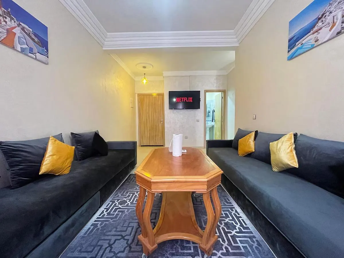Modern 2 Bedroom Apartment Free Parking Near Gueliz Attractions Marrakesh